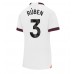 Manchester City Ruben Dias #3 Voetbalkleding Uitshirt Dames 2023-24 Korte Mouwen